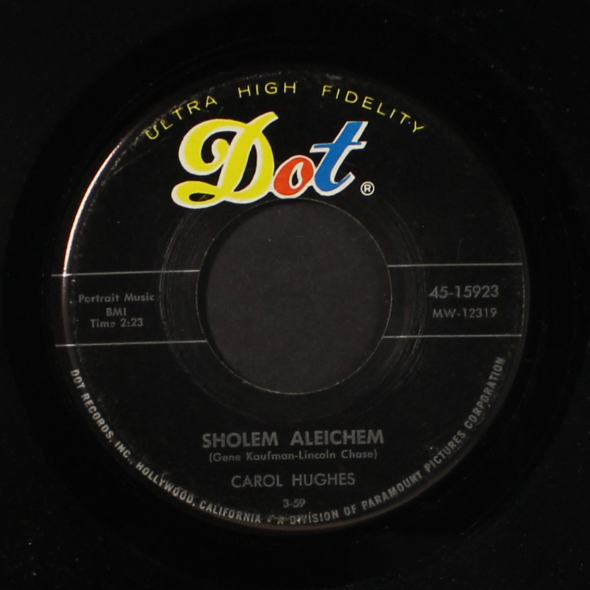 bobby / sholem aleichem by CAROL HUGHES