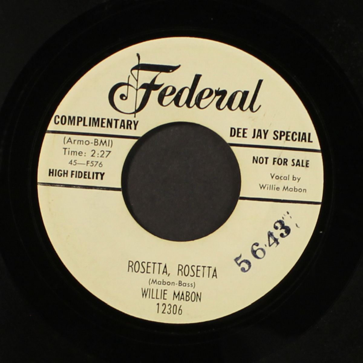 light up your lamp / rosetta, rosetta by WILLIE MABON
