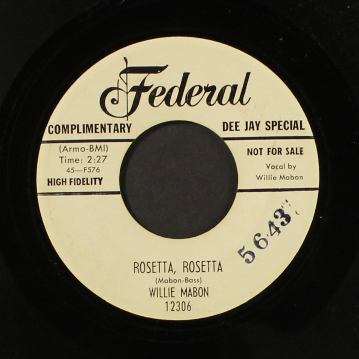 light up your lamp / rosetta, rosetta by WILLIE MABON