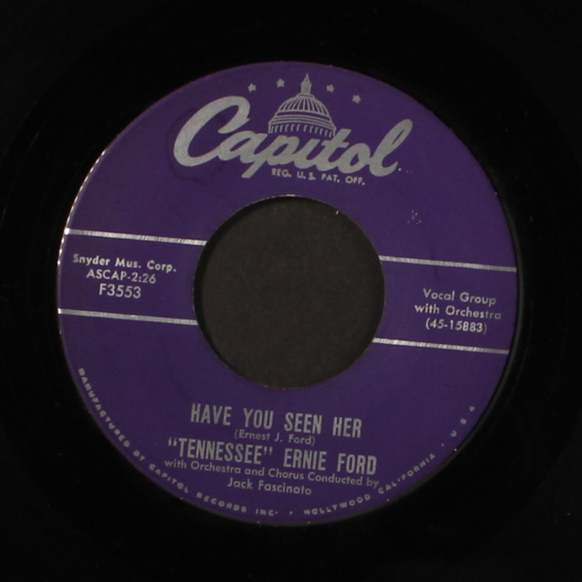 first born / have you seen her by TENNESSEE ERNIE FORD