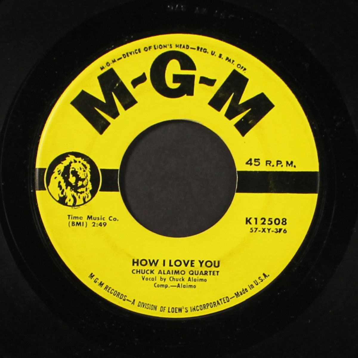 local 66 / how i love you by CHUCK ALAIMO