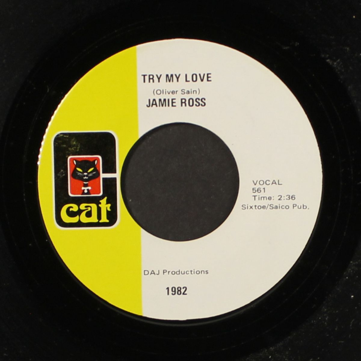 try my love / time will change the feelin by JAMIE ROSS