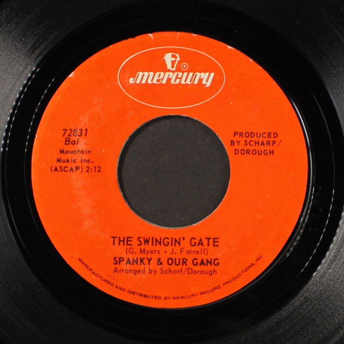 give a damn / the swingin' gate by SPANKY & OUR GANG