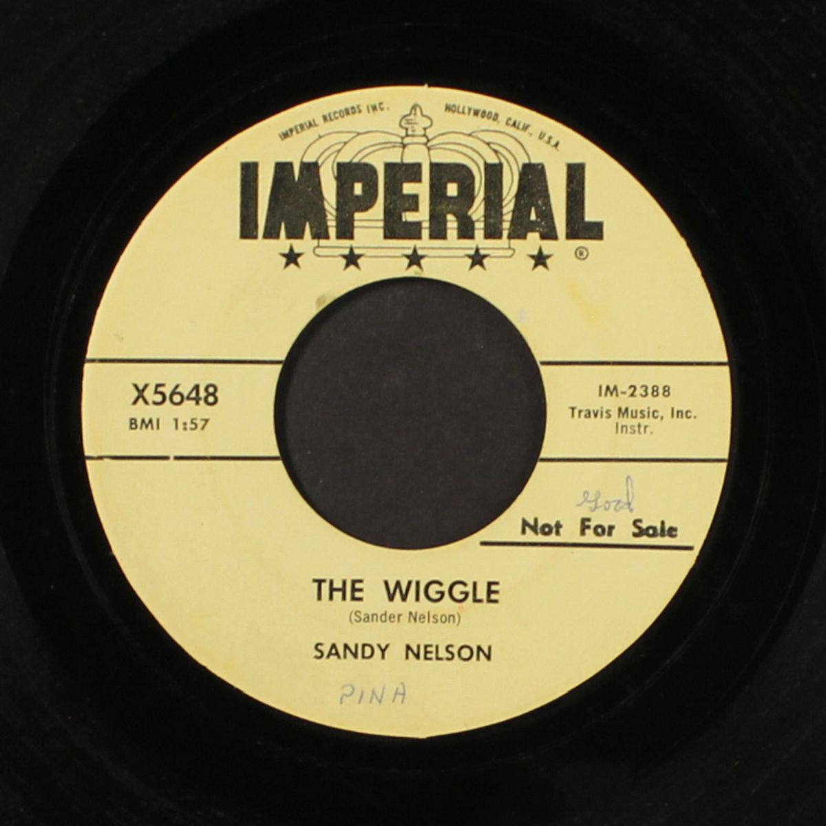 the wiggle by SANDY NELSON