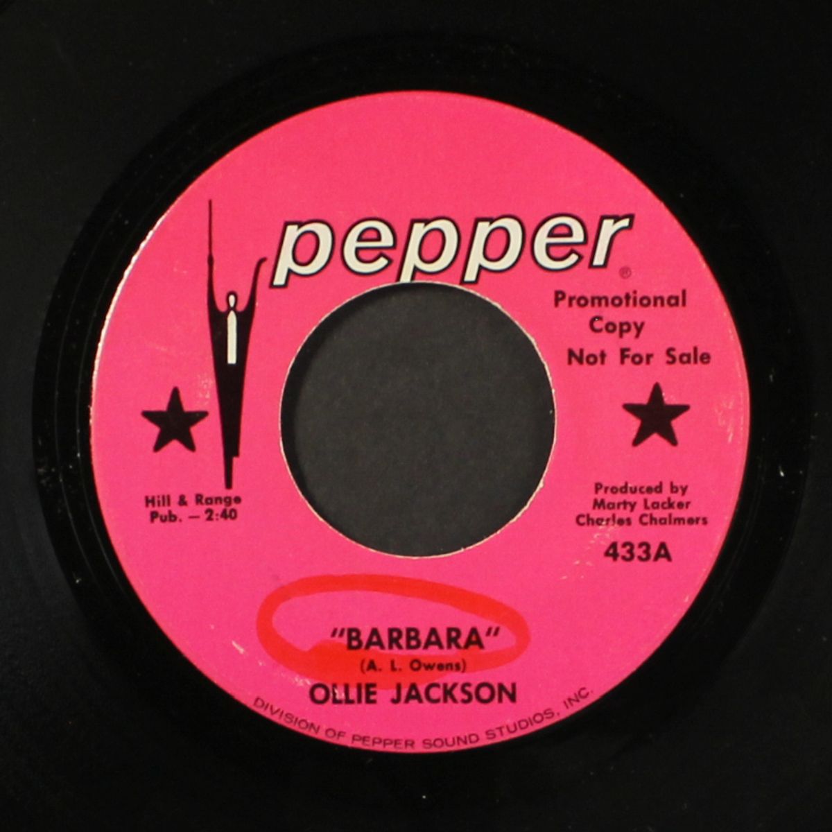 barbara / don't accuse me by OLLIE JACKSON