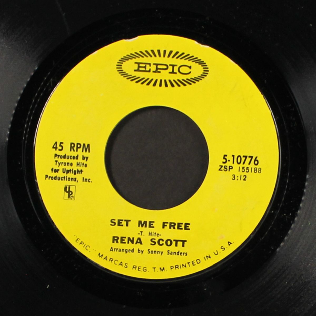 i just can't forget that boy / set me free by RENA SCOTT