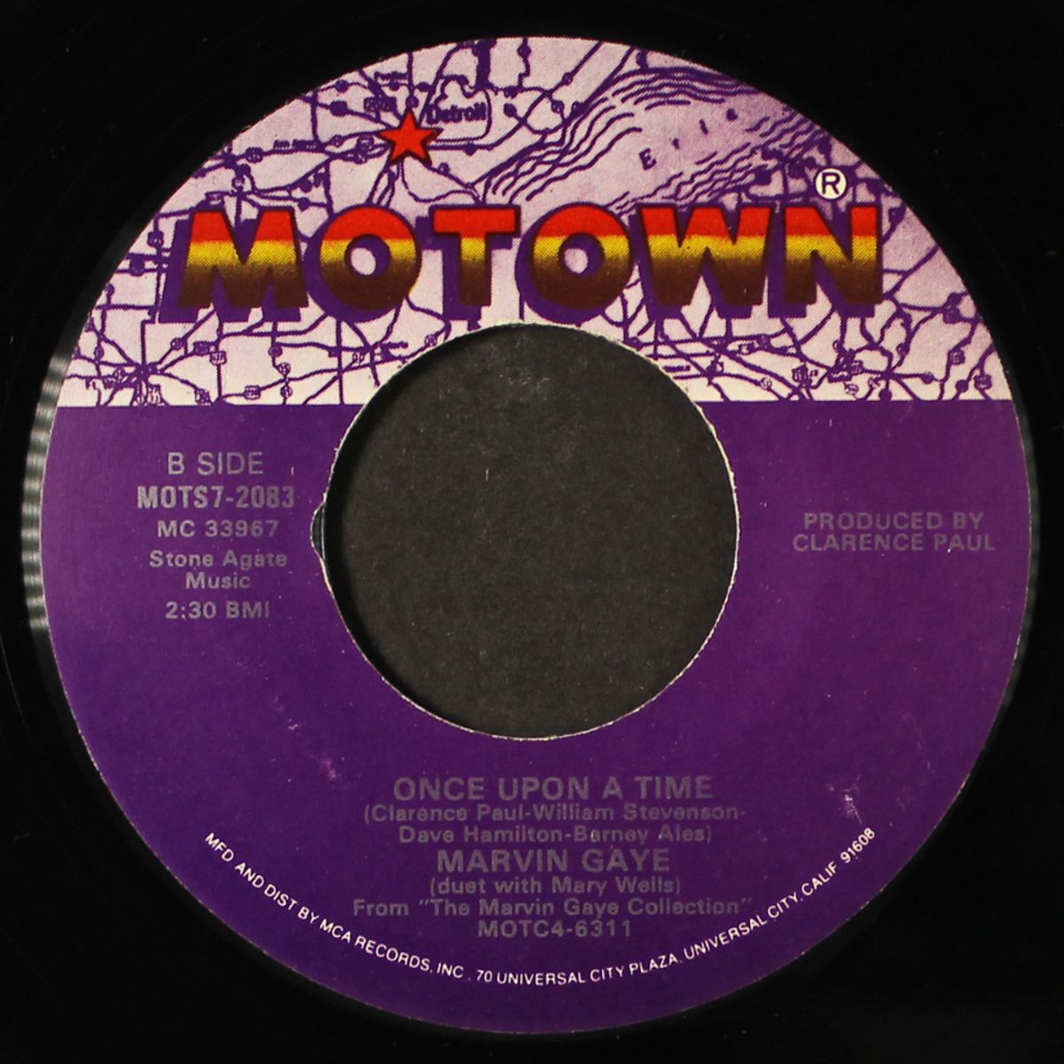 my last chance / once upon a time by MARVIN GAYE