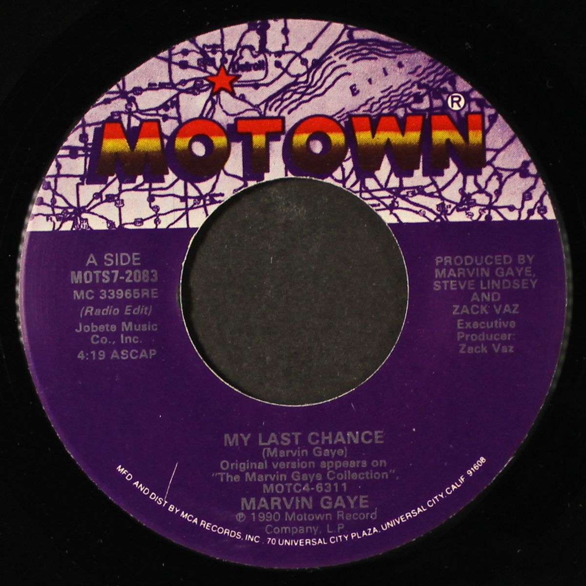 my last chance / once upon a time by MARVIN GAYE
