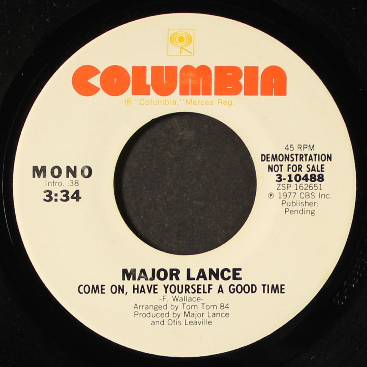come on, have yourself a good time / mono by MAJOR LANCE