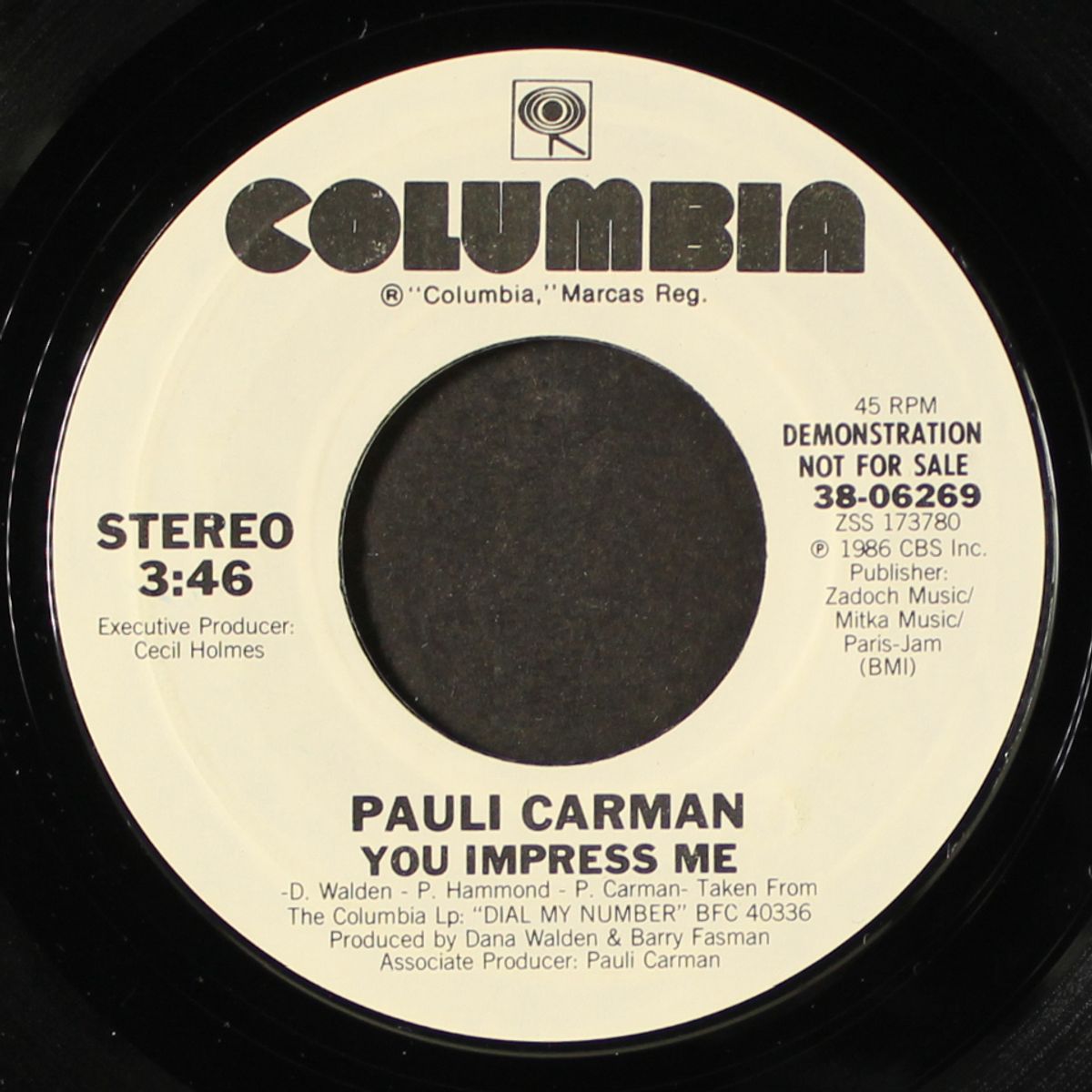 you impress me / same by PAULI CARMAN