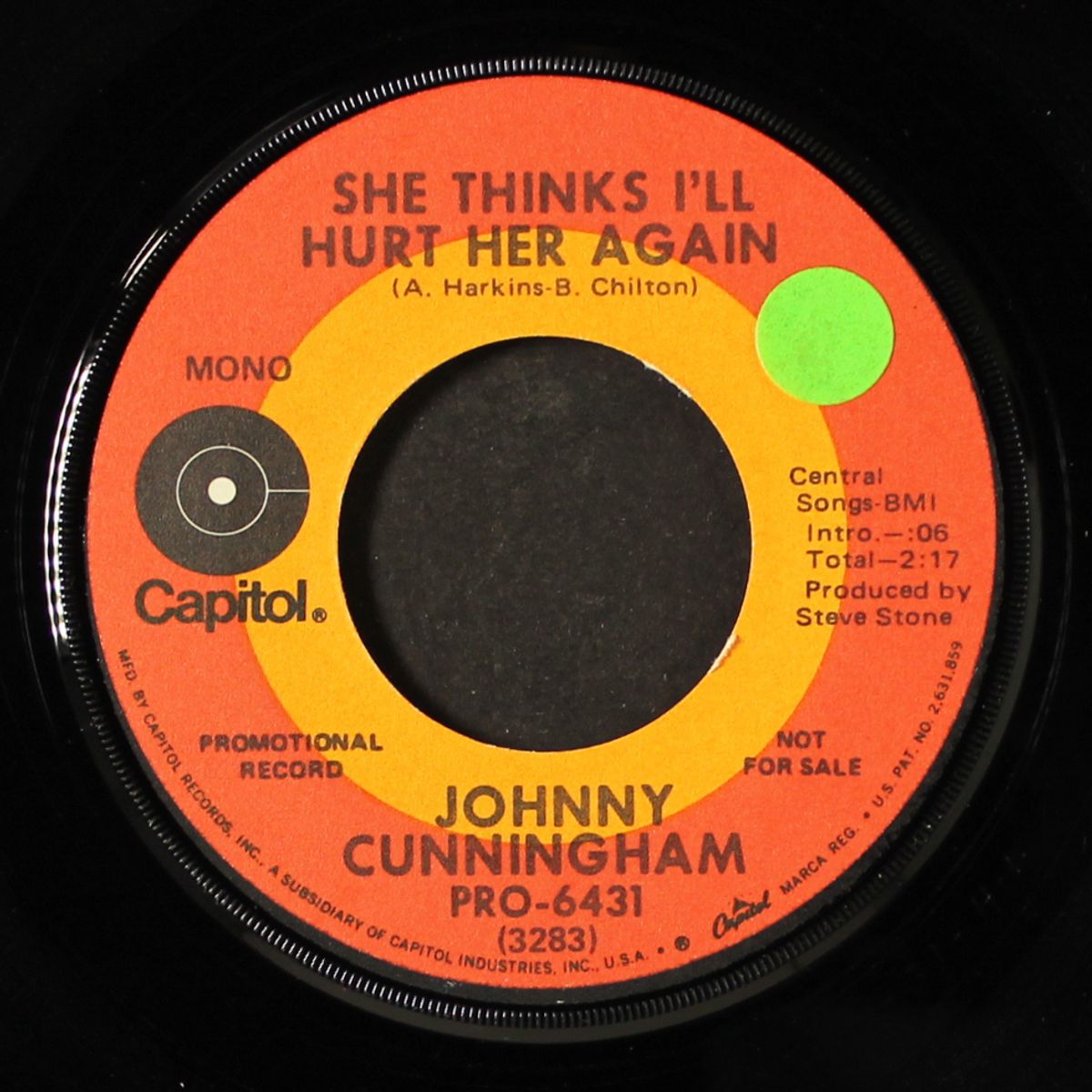alabama woman / she thinks i'll hurt her again by JOHNNY CUNNINGHAM