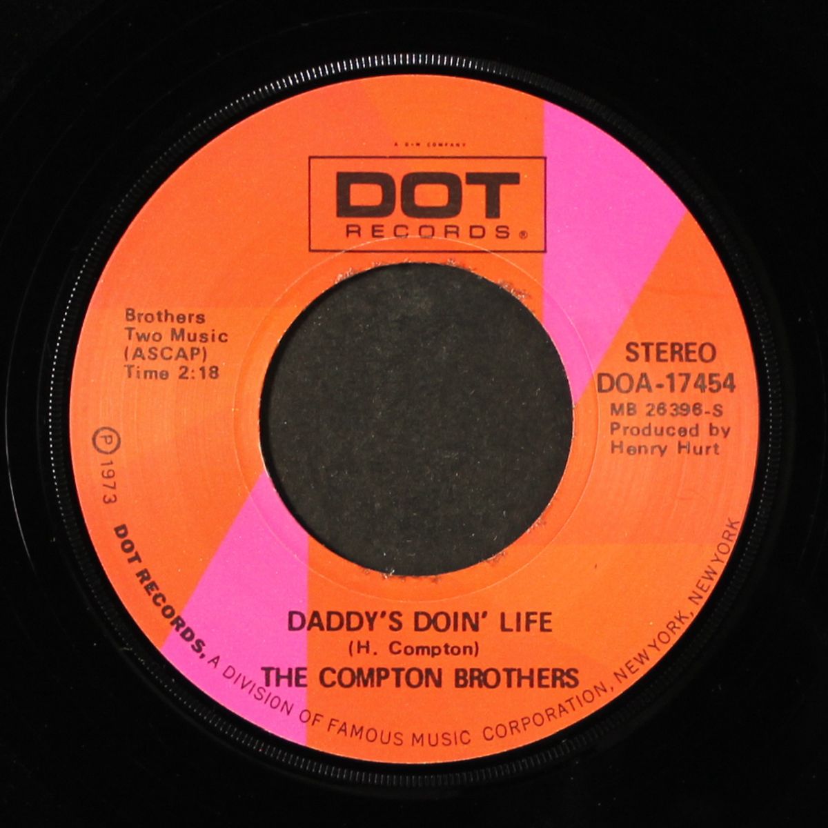daddy's doin' life / some of shelly's blues by COMPTON BROTHERS