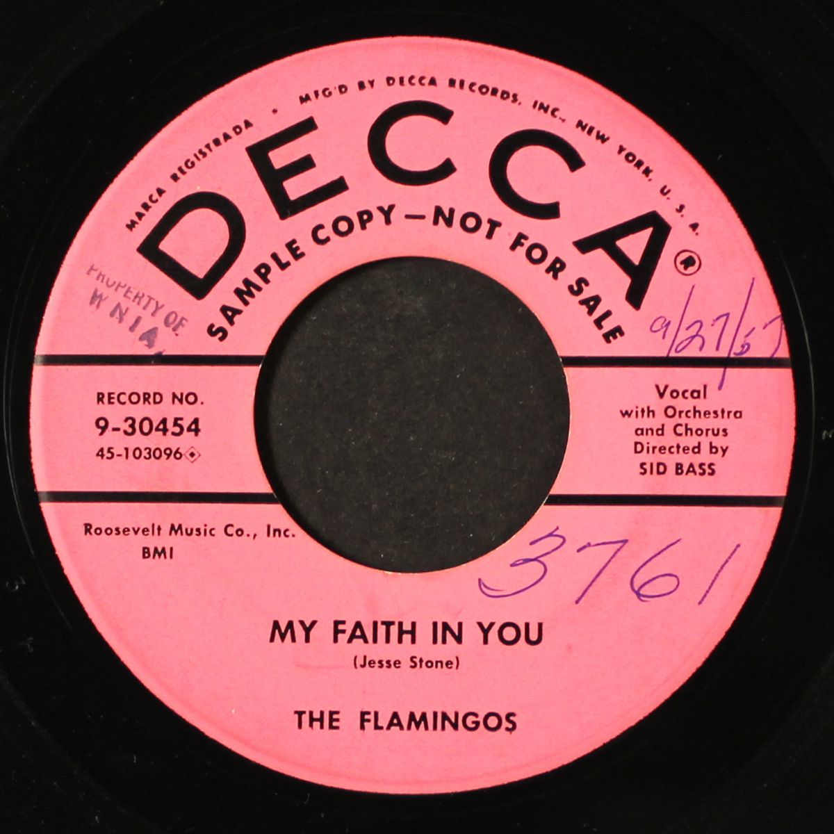 my faith in you / helpless by FLAMINGOS