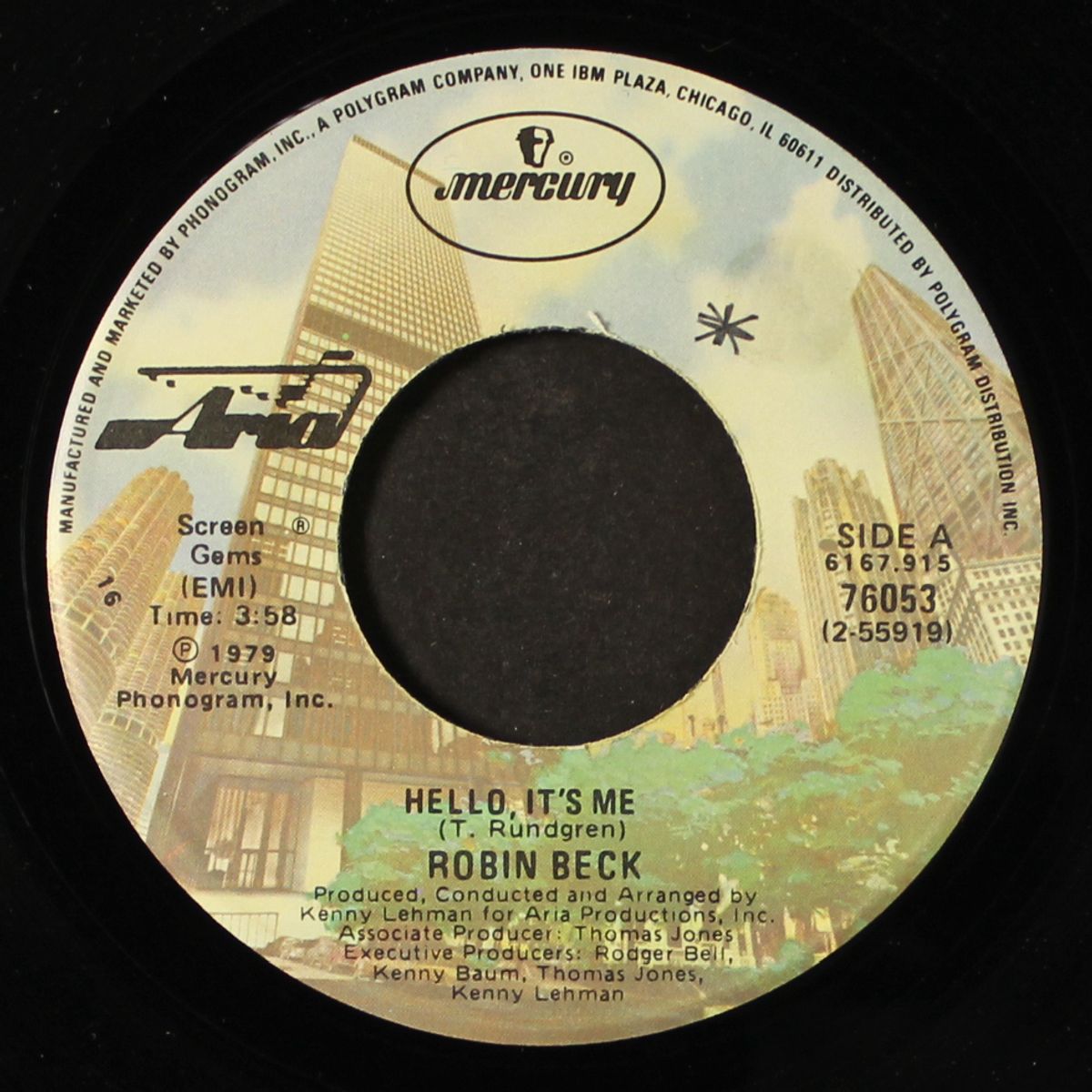 hello it's me / shake it through the night by ROBIN BECK