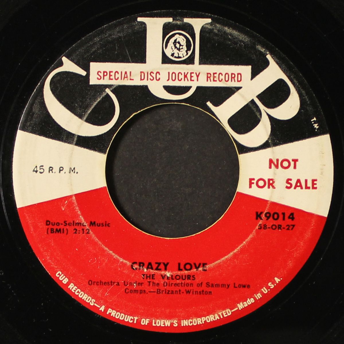 i'll never smile again / crazy love by VELOURS