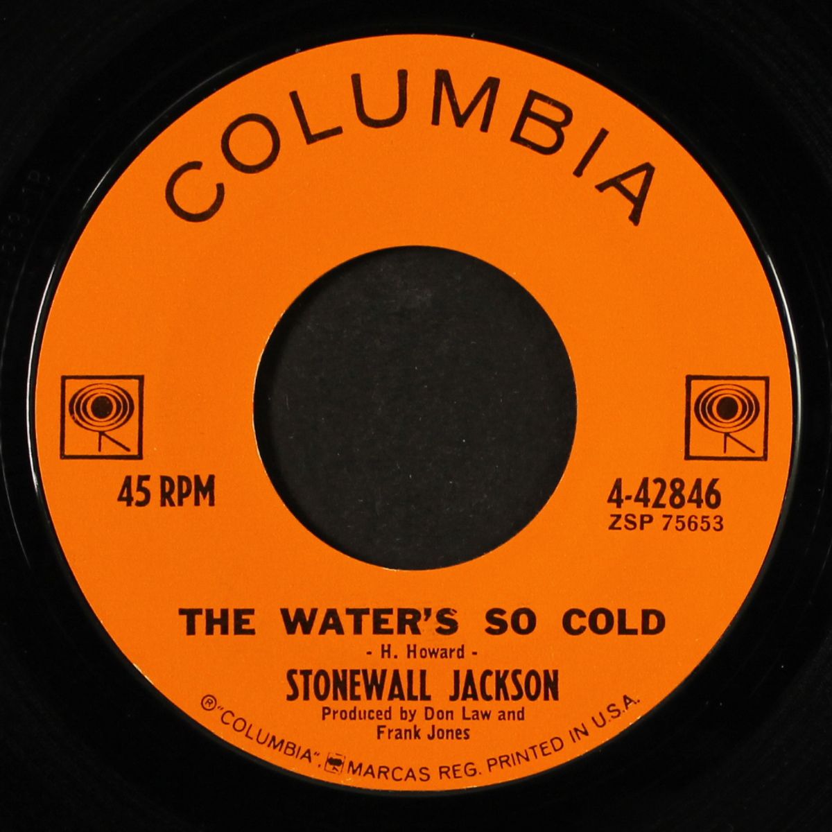 wild wild wind / the water's so cold by STONEWALL JACKSON