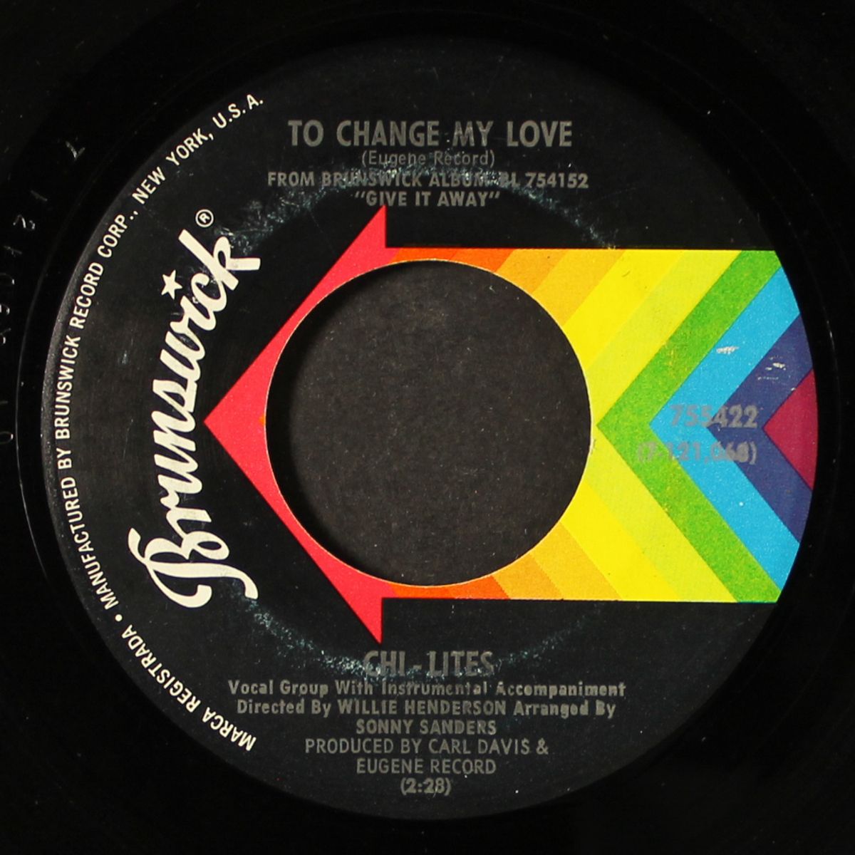 to change my love / i'm gonna make you love me by CHI-LITES