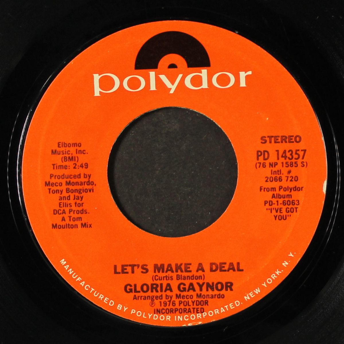 let's make a deal by GLORIA GAYNOR