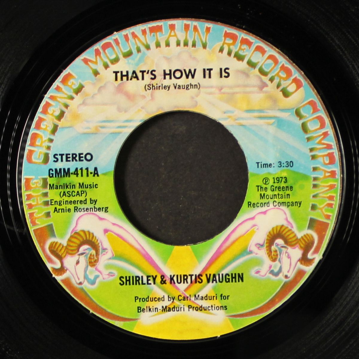 that's how it is / let me love you again by SHIRLEY & KURTIS VAUGHN