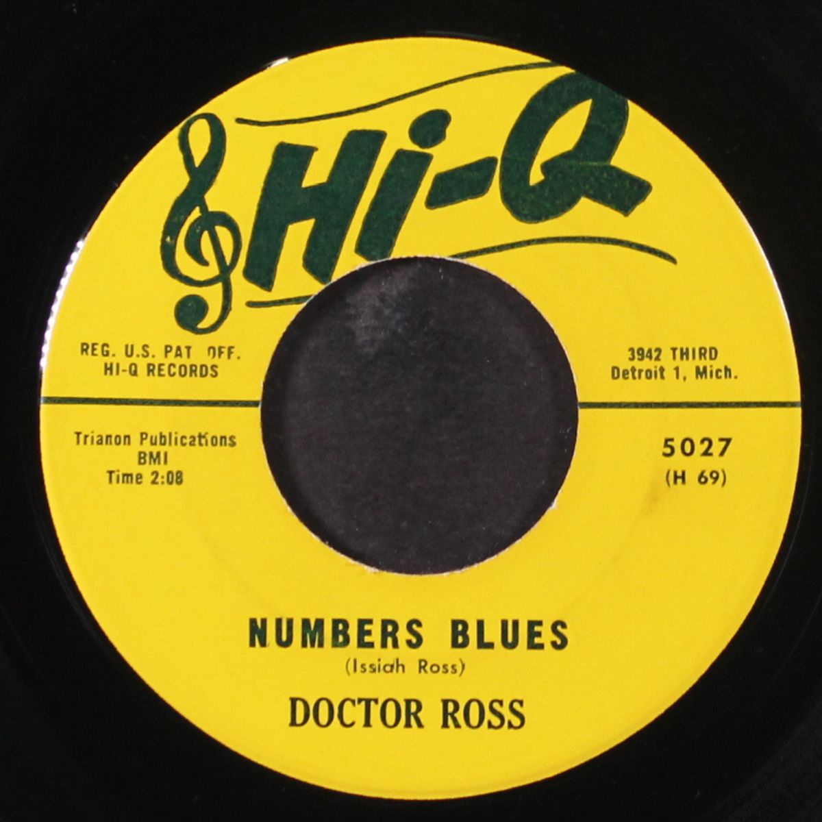 cannonball / numbers blues by DOCTOR ROSS