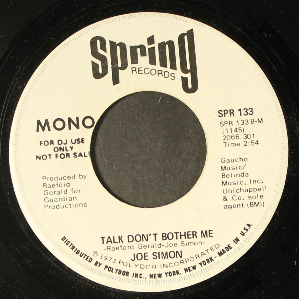 step by step / talk don't bother me by JOE SIMON