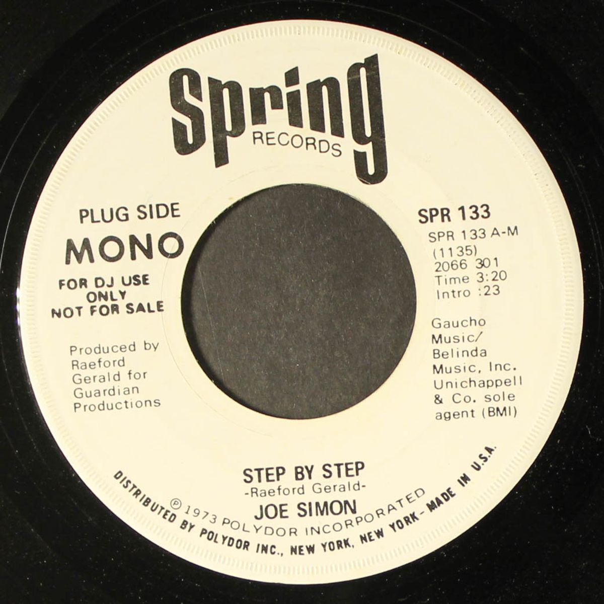 step by step / talk don't bother me by JOE SIMON