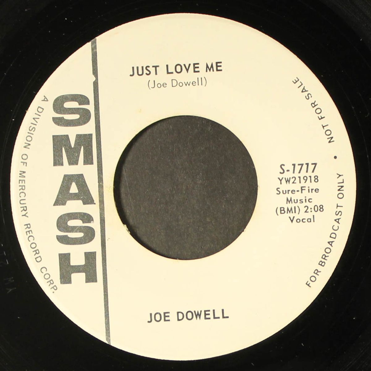 bridge of love / just love me by JOE DOWELL