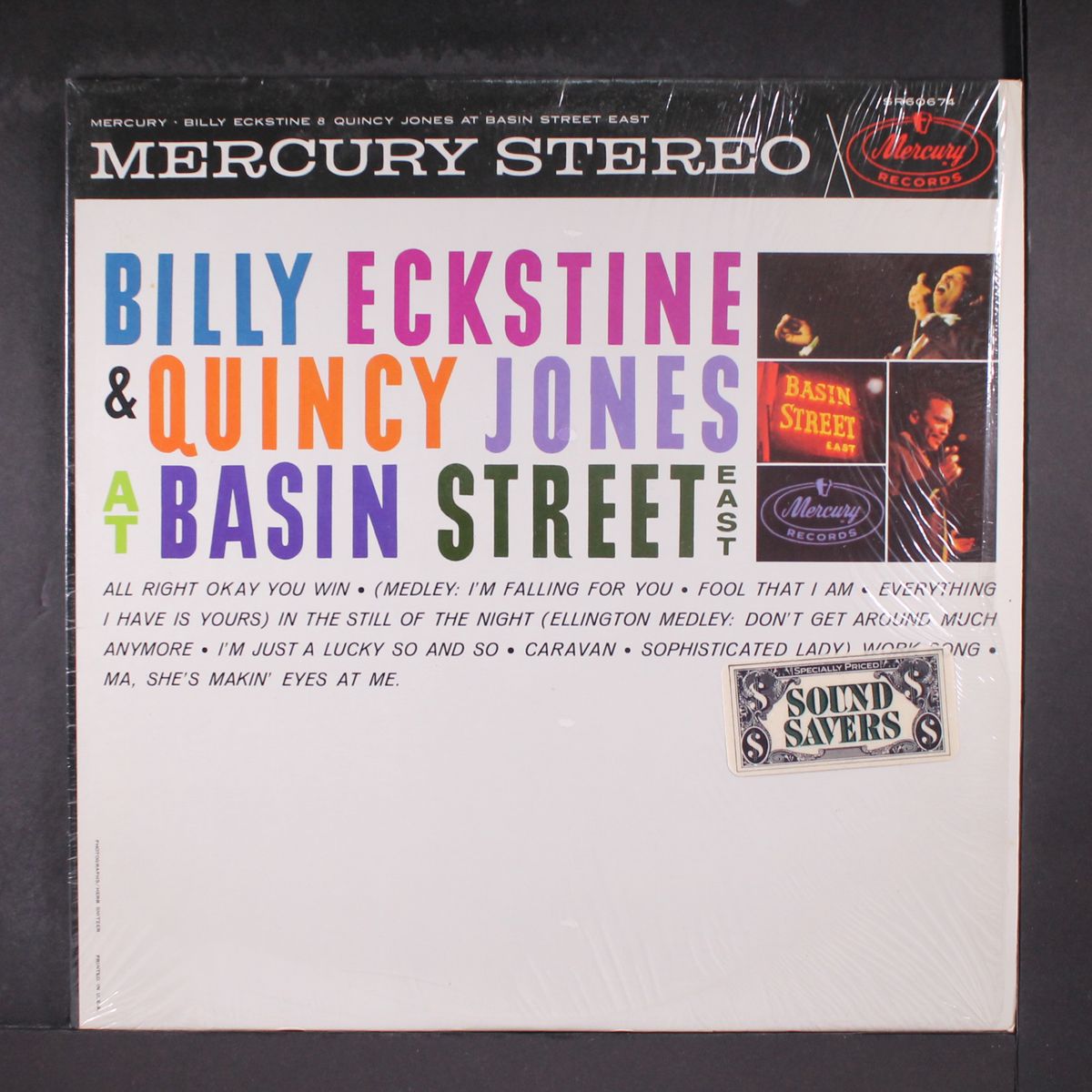 at basin street east by BILLY ECKSTINE & QUINCY JONES