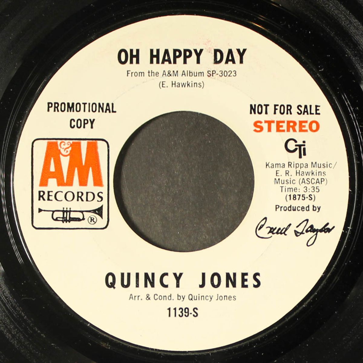 oh happy day / same by QUINCY JONES