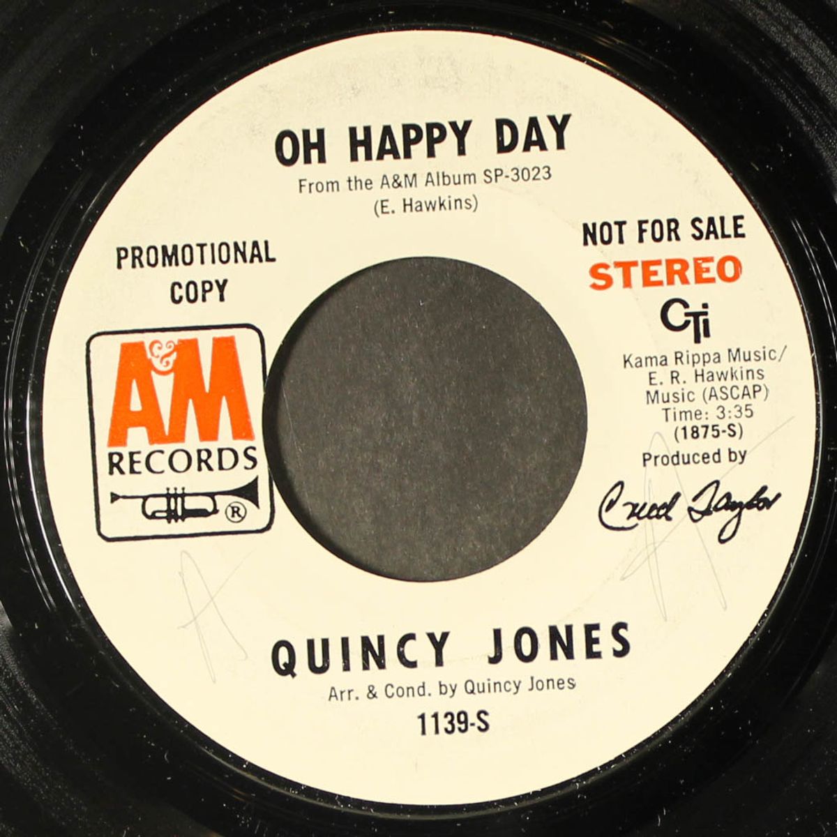 oh happy day / same by QUINCY JONES