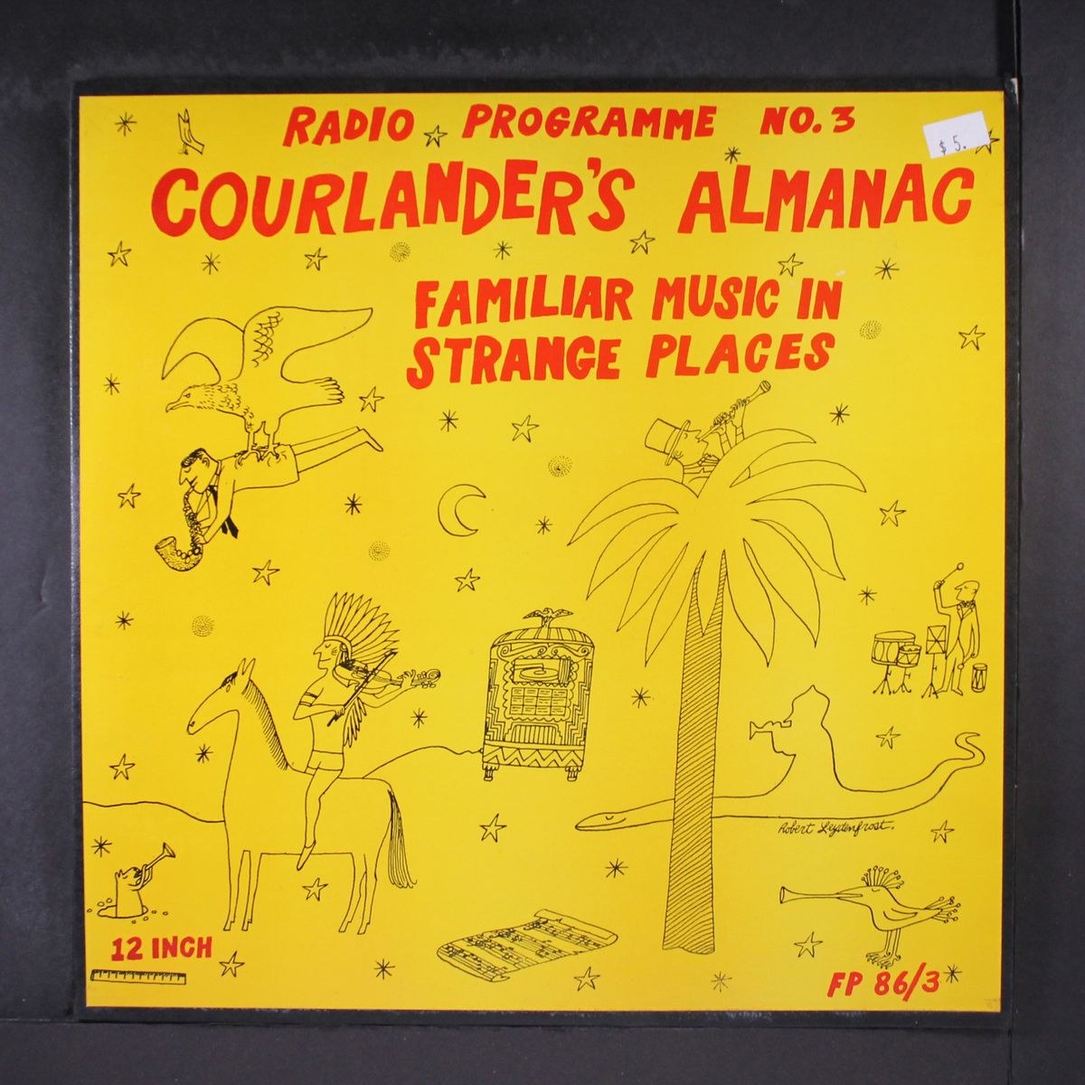 courlander's almanac - familiar music in strange places by VARIOUS
