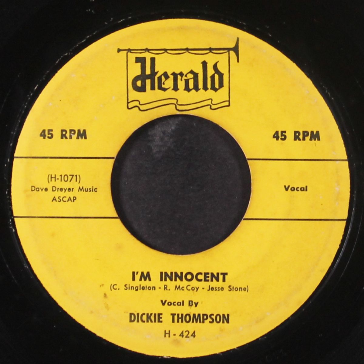 thirteen women and one man / i'm innocent by DICKIE THOMPSON