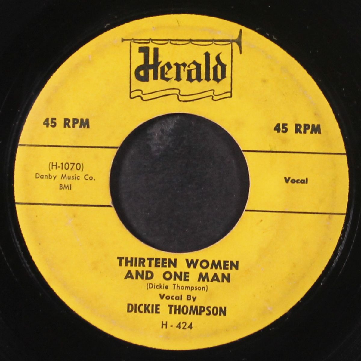 thirteen women and one man / i'm innocent by DICKIE THOMPSON