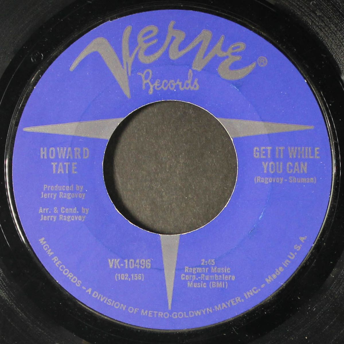 glad i knew better / get it while you can by HOWARD TATE