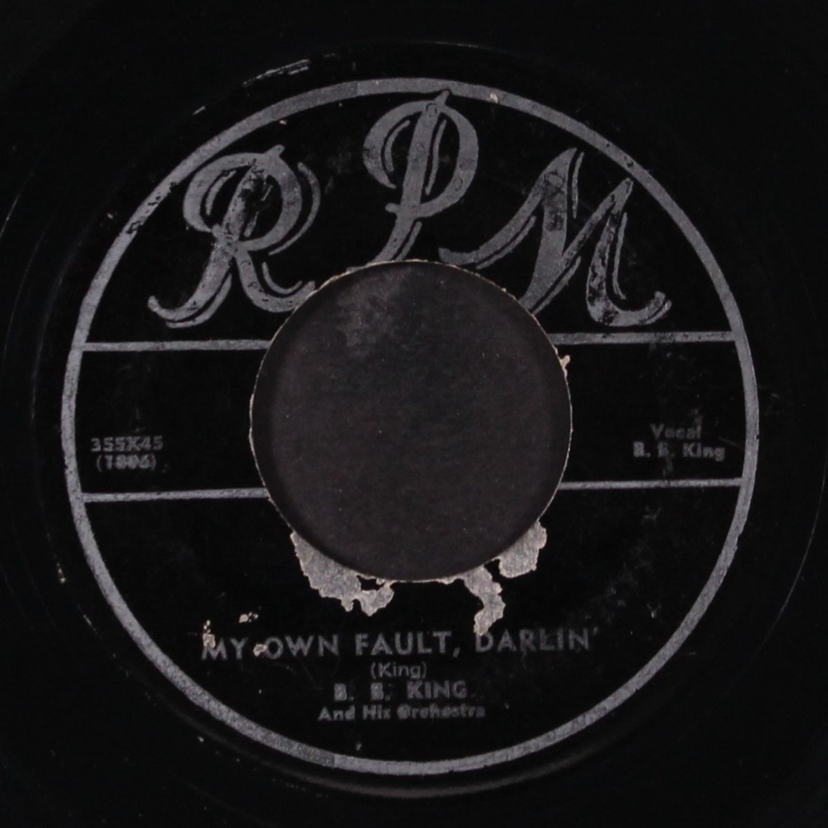 shake it up and go / my own fault by B.B. KING