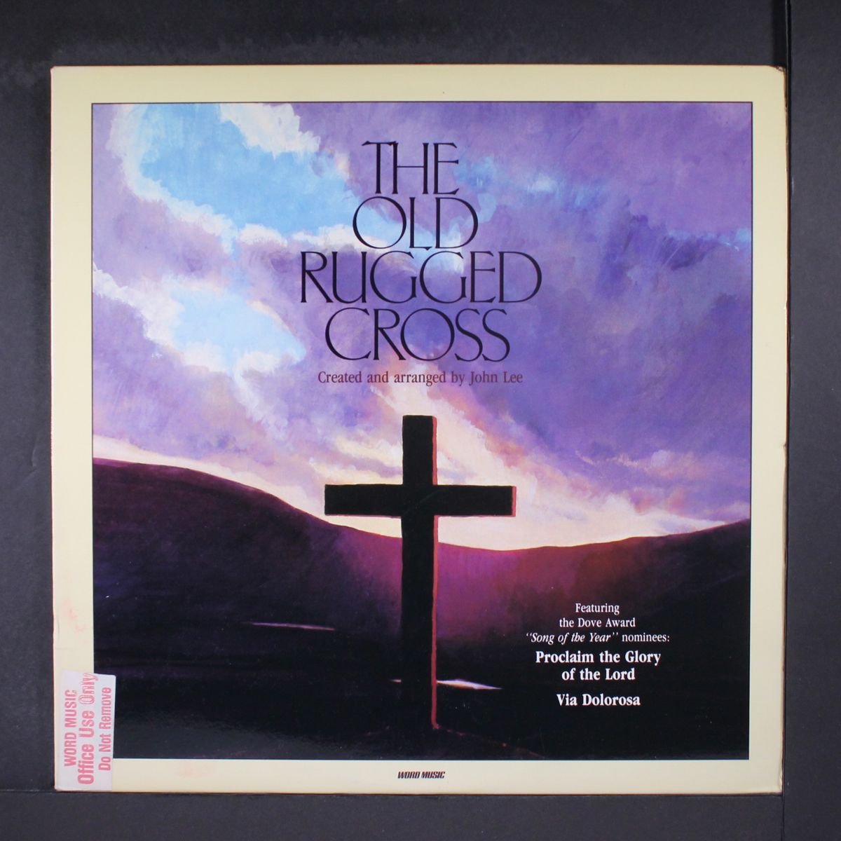 the old rugged cross by JOHN LEE