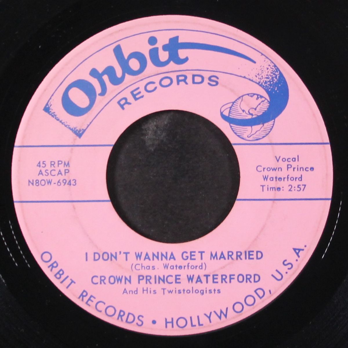 teen age twister / i don't wanna get married by CROWN PRINCE WATERFORD
