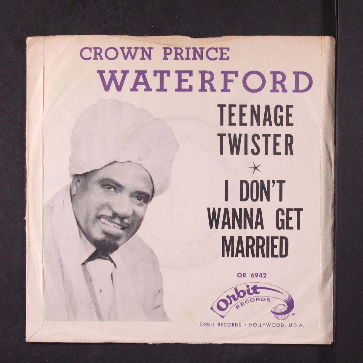 teen age twister / i don't wanna get married by CROWN PRINCE WATERFORD