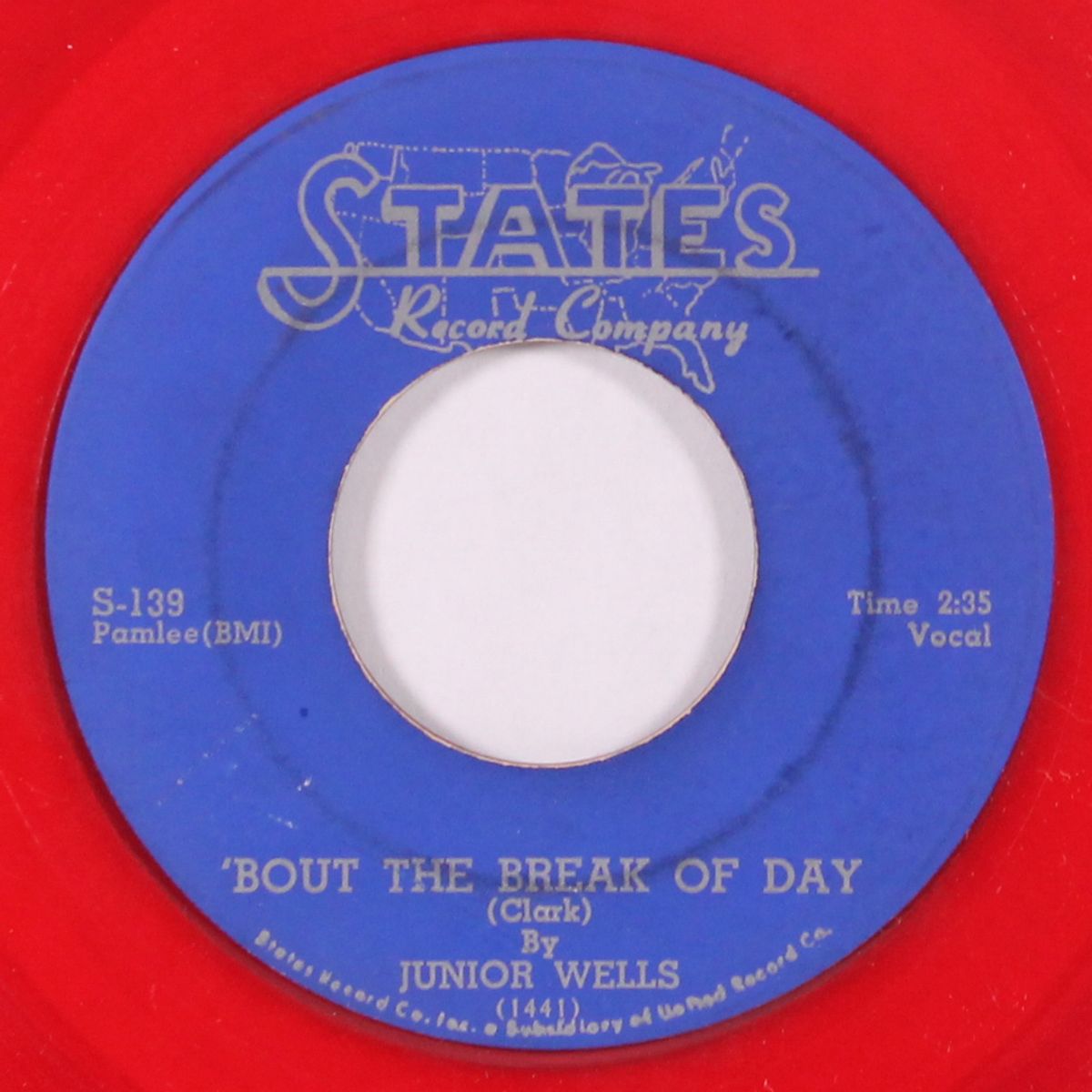 lawdy! lawdy! / 'bout the break of day by JUNIOR WELLS