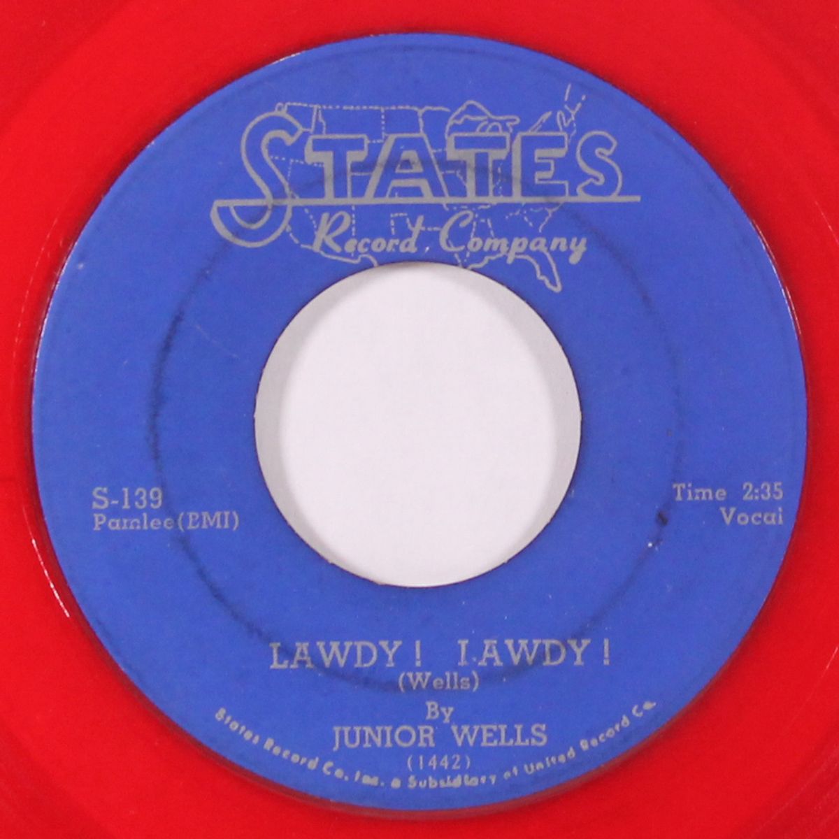 lawdy! lawdy! / 'bout the break of day by JUNIOR WELLS