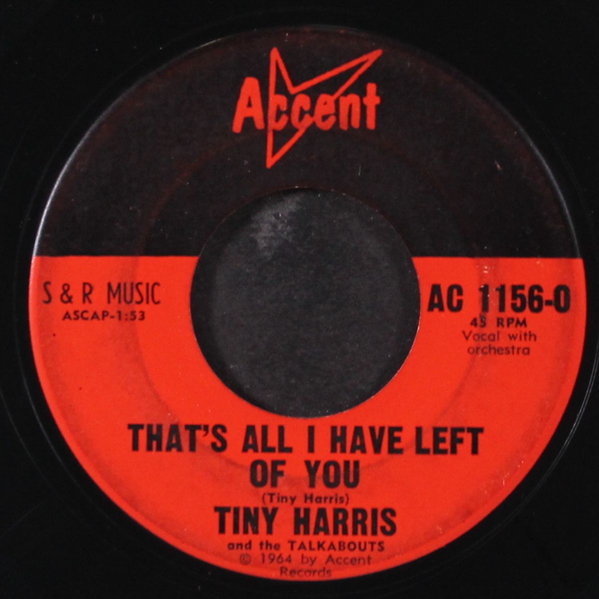 that's all i have left of you / if you'll be mine again by TINY HARRIS