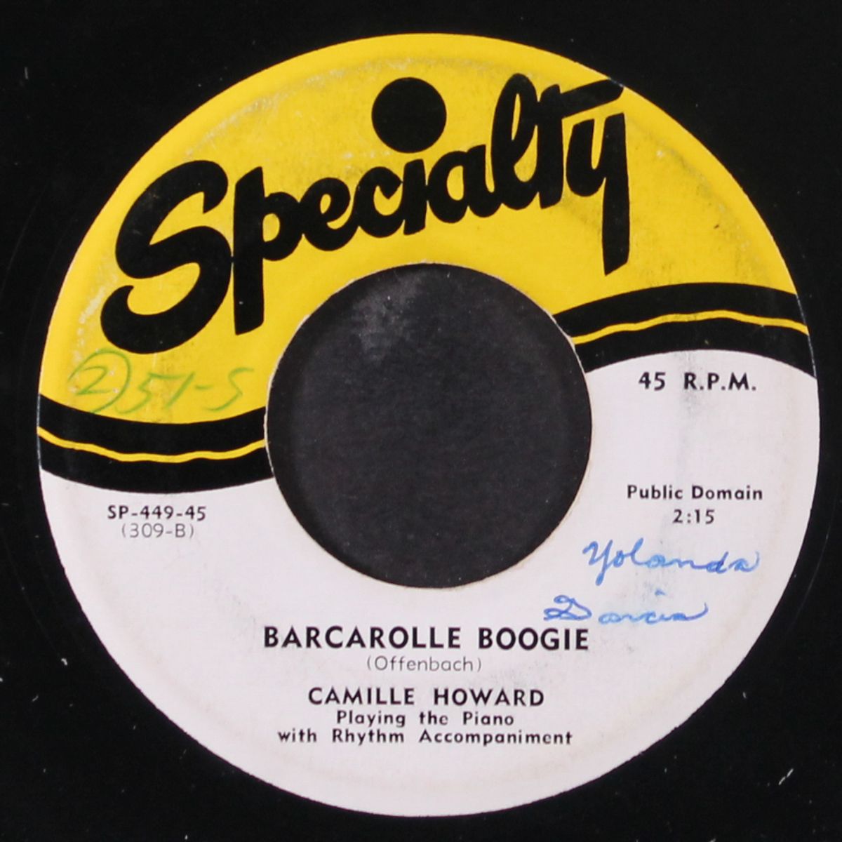 x-temporaneous boogie / barcarolle boogie by CAMILLE HOWARD