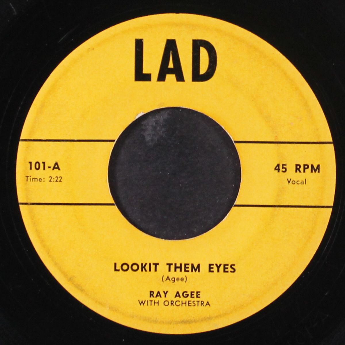 rock head / lookit them eyes by RAY AGEE