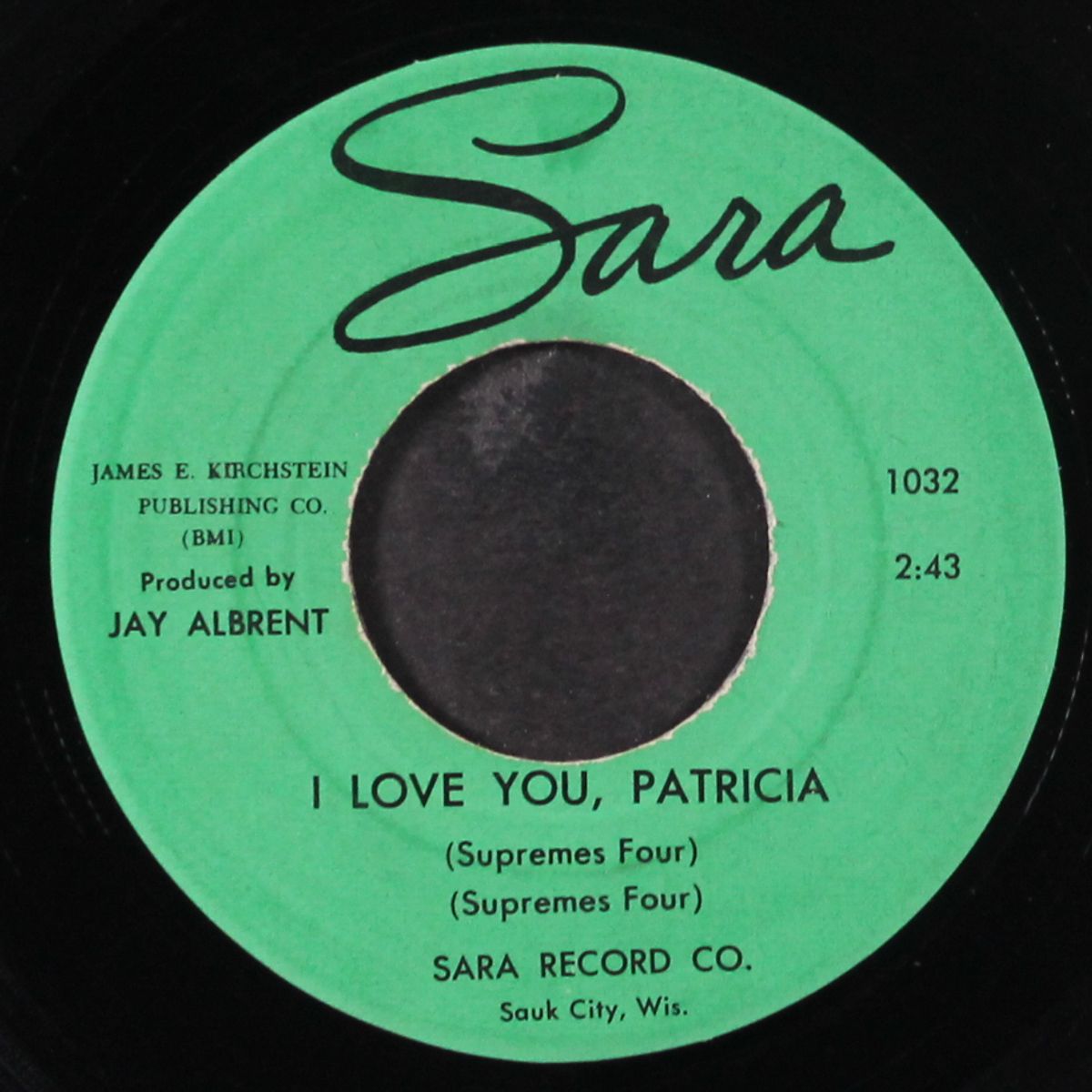 i lost my job / i love you, patricia by SUPREMES FOUR