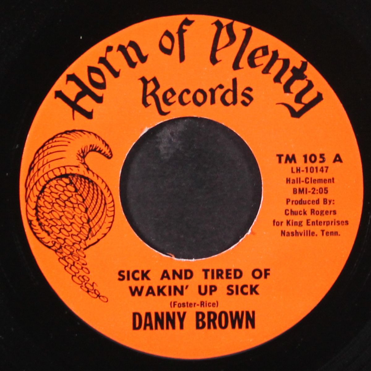 sick & tired of wakin' up sick / thanks for being my woman by DANNY BROWN