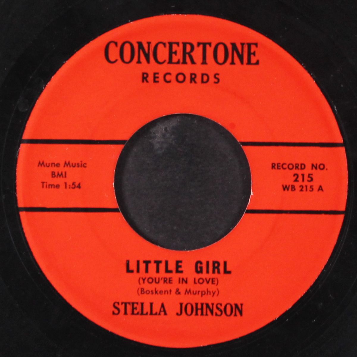 little girl / think about love no more by STELLA JOHNSON