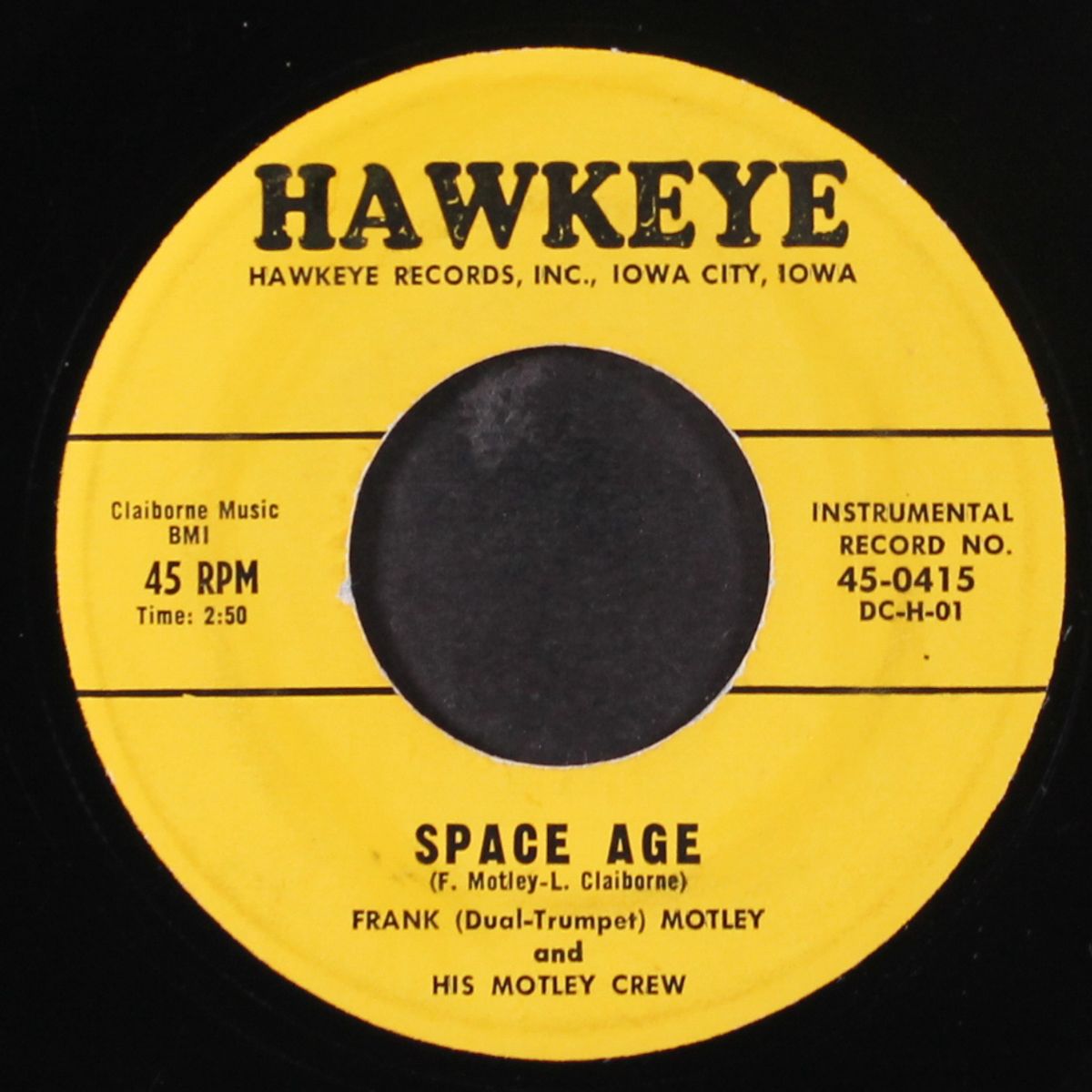 rock 'n' roll's gotta beat / space age by FRANK MOTLEY