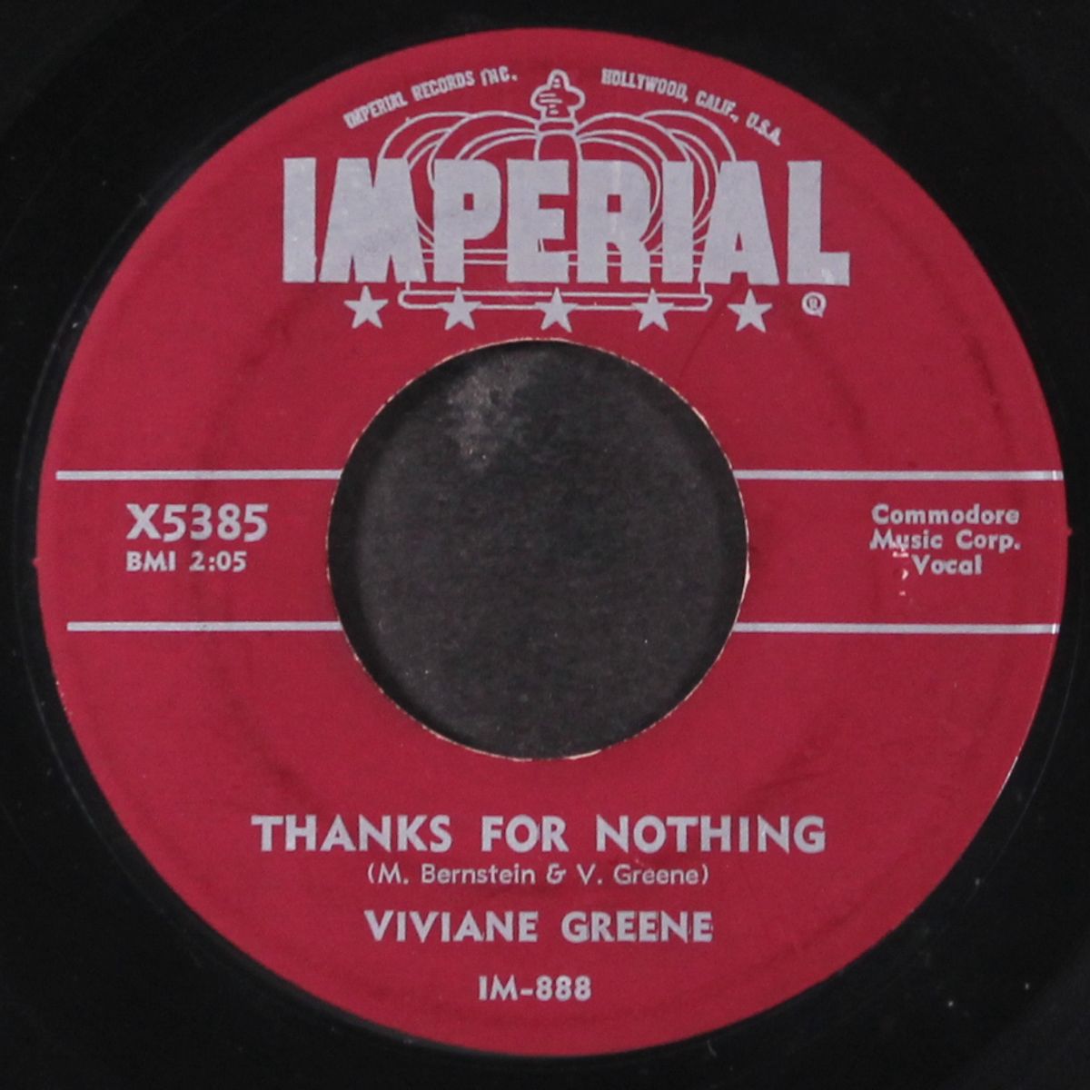 saugaboy / thanks for nothing by VIVIANE GREENE