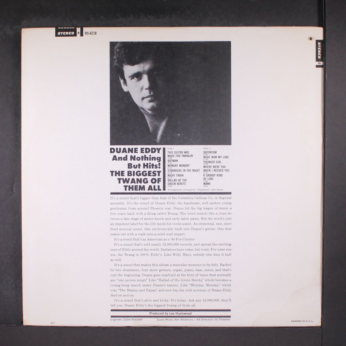 the biggest twang of them all by DUANE EDDY