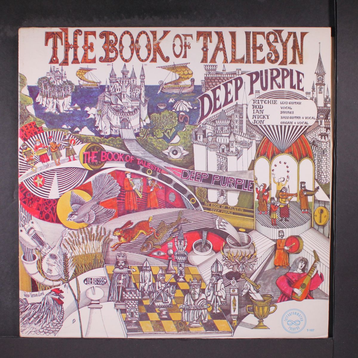 the book of taliesyn by DEEP PURPLE